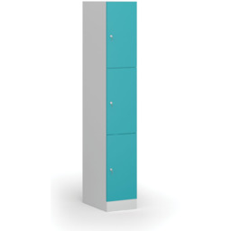 Szafka skrytkowa S1, 3 schowki, 1850 x 300