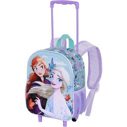Disney Frozen 2 Spring-mały plecak 3D z kółkami,