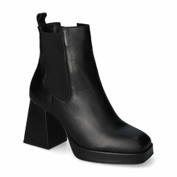 Botki Laura Messi 2519/100 Czarne lico