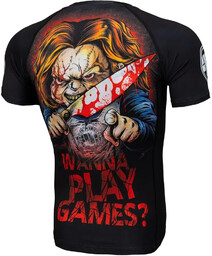 Pit Bull Rashguard Krótki Rękaw Wanna Play Games