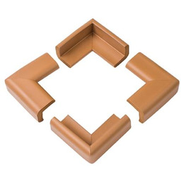 BabyOno Zabezpieczenia do mebli narożniki 949 brązowe, 4szt.