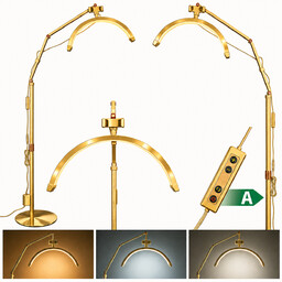 Lampa kosmetyczna Moon podłogowa do przedłużania rzęs led