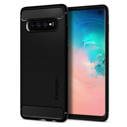 Spigen Etui Rugged Armor Galaxy S10, czarne