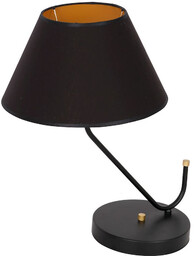 MILAGRO MLP4914 Lampa stołowa VICTORIA BLACK 1xE27