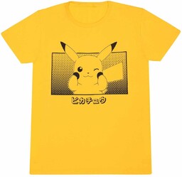 Pokémon Koszulka z krótkim rękawem Unisex Pikachu Katakana