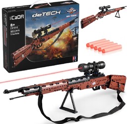 Cada Klocki konstrukcyjne Musket Karabiner 98K broń karabin