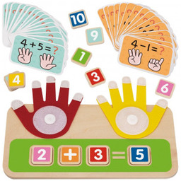 Zabawka Tooky Drewniana Edukacyjna do Nauki Liczenia