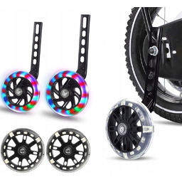 Kółka podporowe boczne do roweru 12-20 z LED