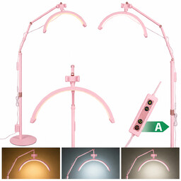 Lampa kosmetyczna Moon podłogowa do przedłużania rzęs led
