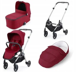 Wózek dziecięcy 3w1 Recaro Sadena spacerówka gondola lekka