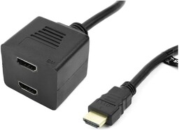 Accura HDMI > 2x HDMI M/2xF splitter