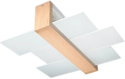 Plafon FENIKS 2 naturalne drewno SL.0076 - Sollux