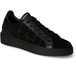 Sneakersy Damskie Skórzane Chebello Czarne Sneakersy Chebello 4845-034-002