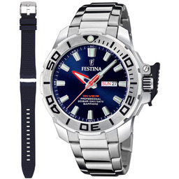 Zegarek Męski Festina F20665-1 srebrny