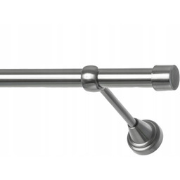 Karnisz metalowy Sol pojedynczy fi 19 mm 300