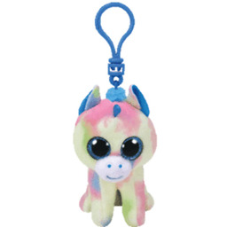 TY Pierścionek na klucze z jednorożcem, 35208, wielokolorowy