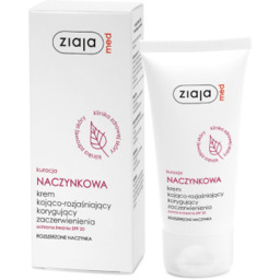 ZIAJA MED NACZYNKOWA Krem kojąco-rozjaśniający SPF20, 50ml