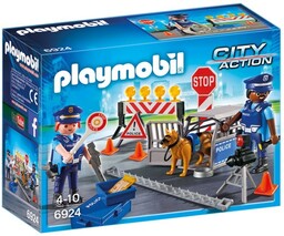 PLAYMOBIL, Blokada policyjna, 6924