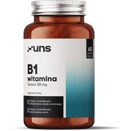 UNS B1 Witamina Tiamina 100mg 60vegcaps