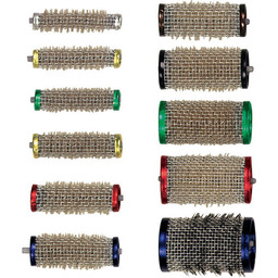 Ari, wałki do włosów ze szczeciną, różne rozmiary,