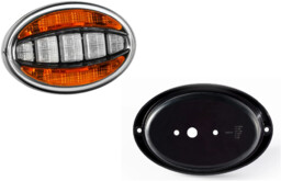 Lampa przednia FRISTOM FT-356 LED uniwersalna z obudową