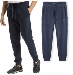SPODNIE męskie DRESOWE joggery CROSS JEANS sportowe dresy