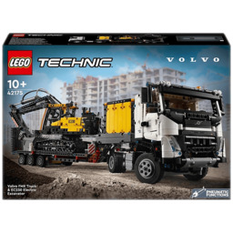 Klocki LEGO Technic Ciężarówka Volvo FMX i koparka