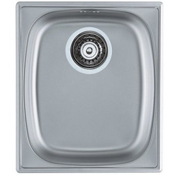 ALVEUS Zlewozmywak jednokomorowy Basic 10 1082195K Satyna 44x38