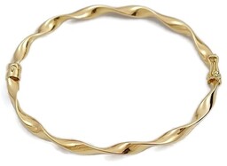Bransoletka Złota Damska Sztywna Bangle pr 585