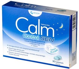 Calm Control Sen, 30 tabl. - suplement diety