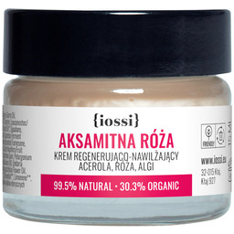 Iossi, krem regenerująco nawilżający Aksamitna Róża, 15 ml
