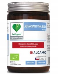 Astaksantyna BIO 8mg EKSTRAKT Z ALG 30kaps. Aliness