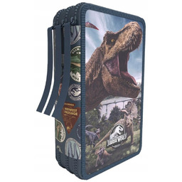 Piórnik Jurassic World Wyposażenie 39el Dinozaury
