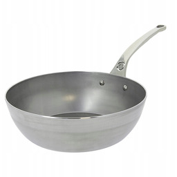 Patelnia Głęboka Stalowa 28 cm De Buyer mineral
