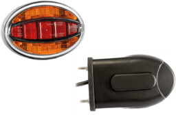 Lampa tylna FRISTOM FT-355 LED uniwersalna z uchwytem