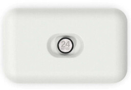 Lunchbox stalowy 24Bottles - ice white