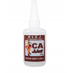 Klej Cyjanoakrylowy CA Super Gęsty BRO (żel) 50g