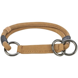 Trixie Obroża zaciskowa Be Nordic L-XL: 55cm/10mm brązowa