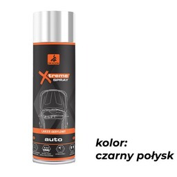 DRAGON Lakier akrylowy AUTO w aerozolu 500ml czarny