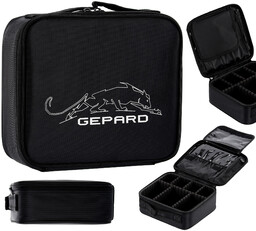 Profesjonalna torba walizka fryzjerska na akcesoria fryzjerskie czarna