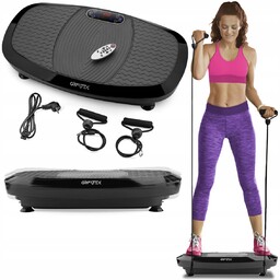 Platforma Wibracyjna Wibrująca Masażer 3D Fitness Z Linkami