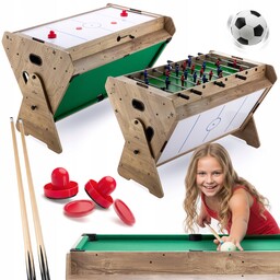 Piłkarzyki Stołowe Cymbergaj Mini Bilard Obrotowy Stół