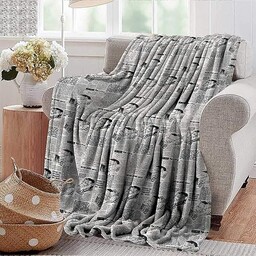 Xaviera Doherty Flanelowy koc polarowy Stary Lawendowy Dziennik