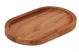 ČistéDřevo Taca akacjowa owalna 20 12 cm
