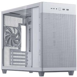 ASUS Prime AP201 Tempered Glass Biały Obudowa