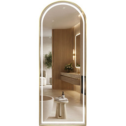 Rea LUSTRO LED Orbit 60x170cm Złote Szczotkowane