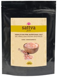 Różowa sól himalajska gruboziarnista, Sattva, 500g