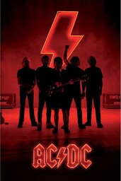 AC/DC - PWR/UP - plakat muzyczny Heavy Metal