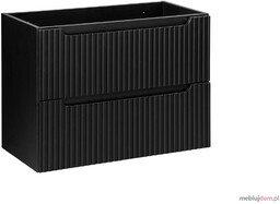 Szafka pod umywalkę NOVA BLACK D2 82-80-2S 80