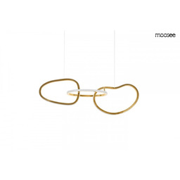 MOOSEE lampa wisząca JAZZ 3 złota